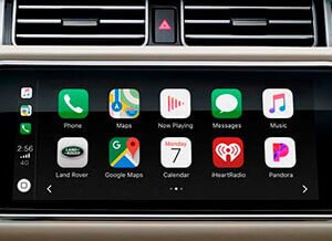 レンジローバー スポーツ Apple CarPlay および Android
  Auto Pack の有効化